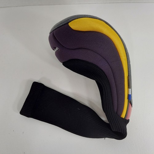 TaylorMade R5 Hundred Series Golf Club Driver Wood Head Cover OEM Grey Red - Picture 3 of 5