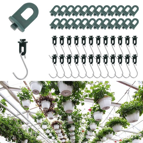 Crochets De Serre - GOTOTOP - 50 Pcs - Plastique Durable - Installation