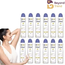 Dove Spray Original Anti-Perspirant Spray Deodorant 250ml  (8.45 oz) Lot of 12