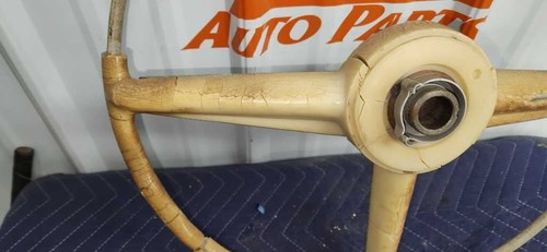 1952 DESOTO STEERING WHEEL W/HORN RING/BUTTON 1065513 - Picture 8 of 12