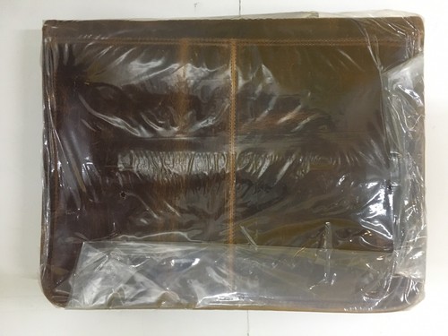 Kodia 17" BÜFFELLEDER SCHULTERTASCHE (heller Walnuss) - Bild 6 von 6