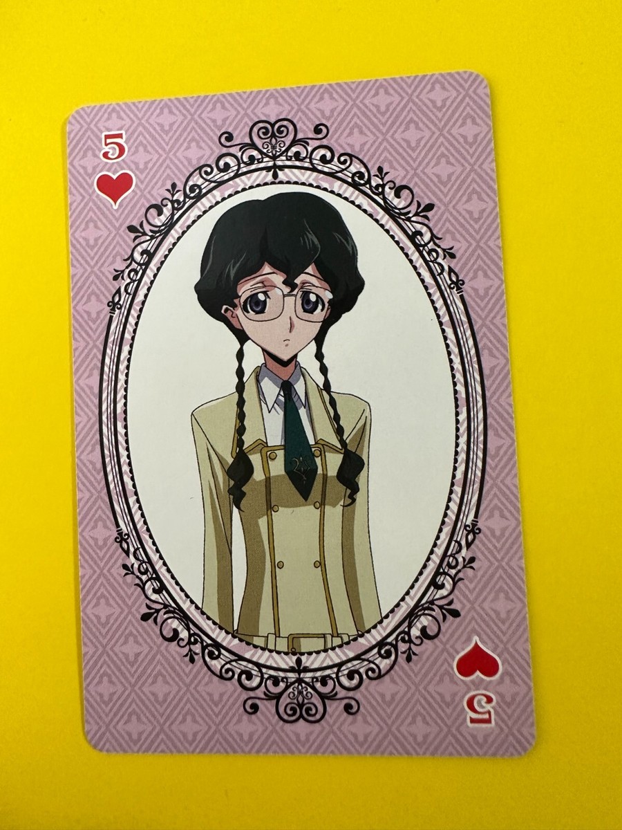 Nina 5 CODE GEASS Lelouch of the Rebellion Poker Card Japanese | eBay