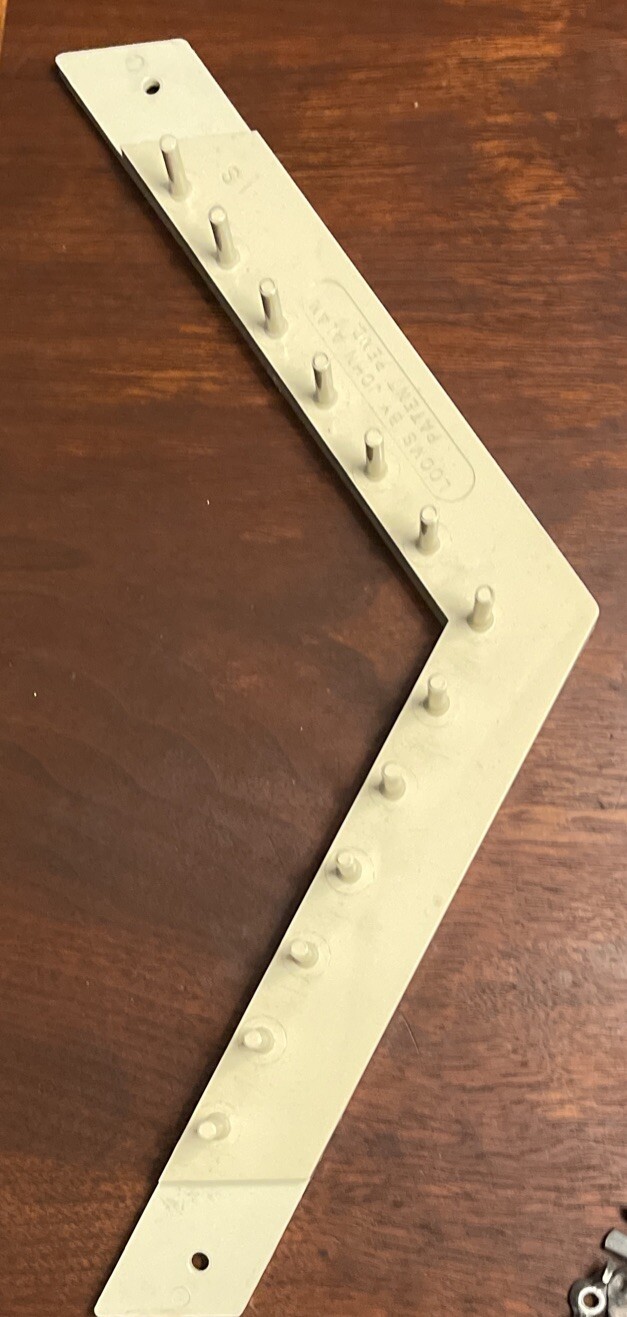 Vtg John Alan Love & Money Crafts Loom original replacement Pieces Parts Shuttle