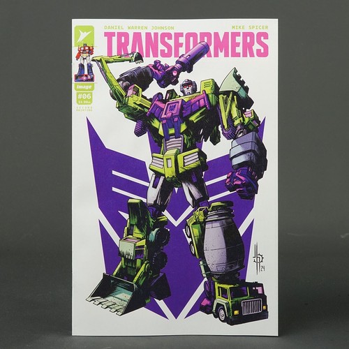 TRANSFORMERS #6 2nd ptg Cvr A Devastator Image Comics 2024 0324IM864 (CA) Howard