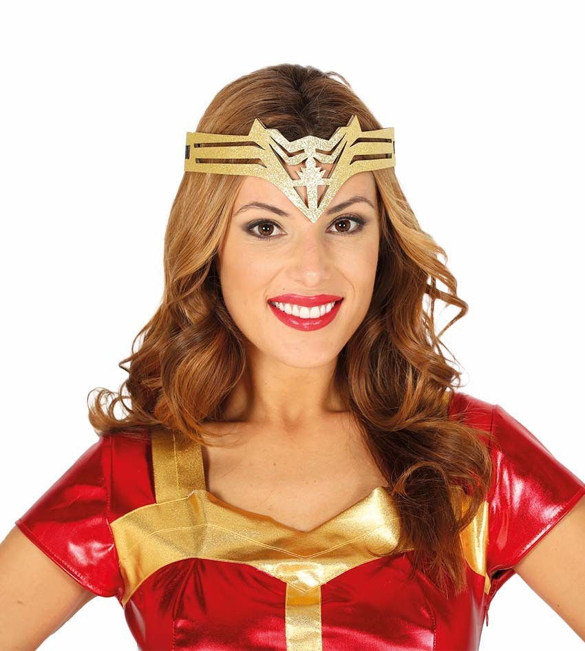 Wonder Woman Tiara Crown Cosplay Headband Superhero Fancy  display picture 1