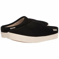 Staheekum Women's Plush Lining Indoor/Outdoor Cami Mule BLACK Size 7 NEW