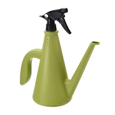 Indoor Watering Can with Sprayer Dual-Use Spout Watering Pot Green