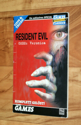 2000 Resident evil code veronica Tipps & Tricks Mini Heft Guide Booklet PS2 