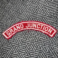 Grand Junction Red and White Boy Scout Community Half Strip