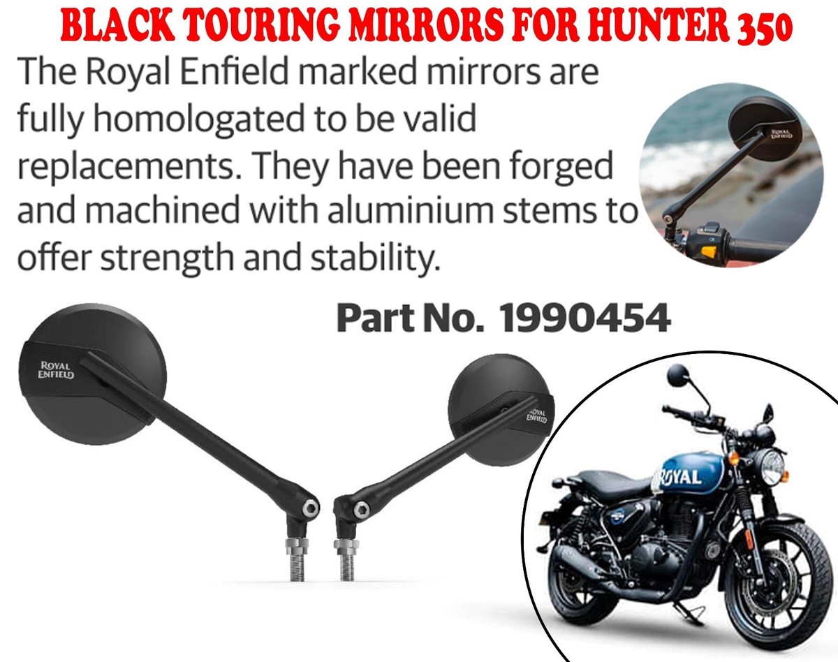 BLACK TOURING MIRROR