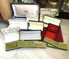 empty boxes boxes for housewife cutlery Christofle Létang Rémy