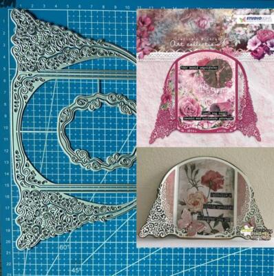 Schmücken Rahmen Metall Cutting Dies Scrapbooking Stanzschablonen Präge Karte