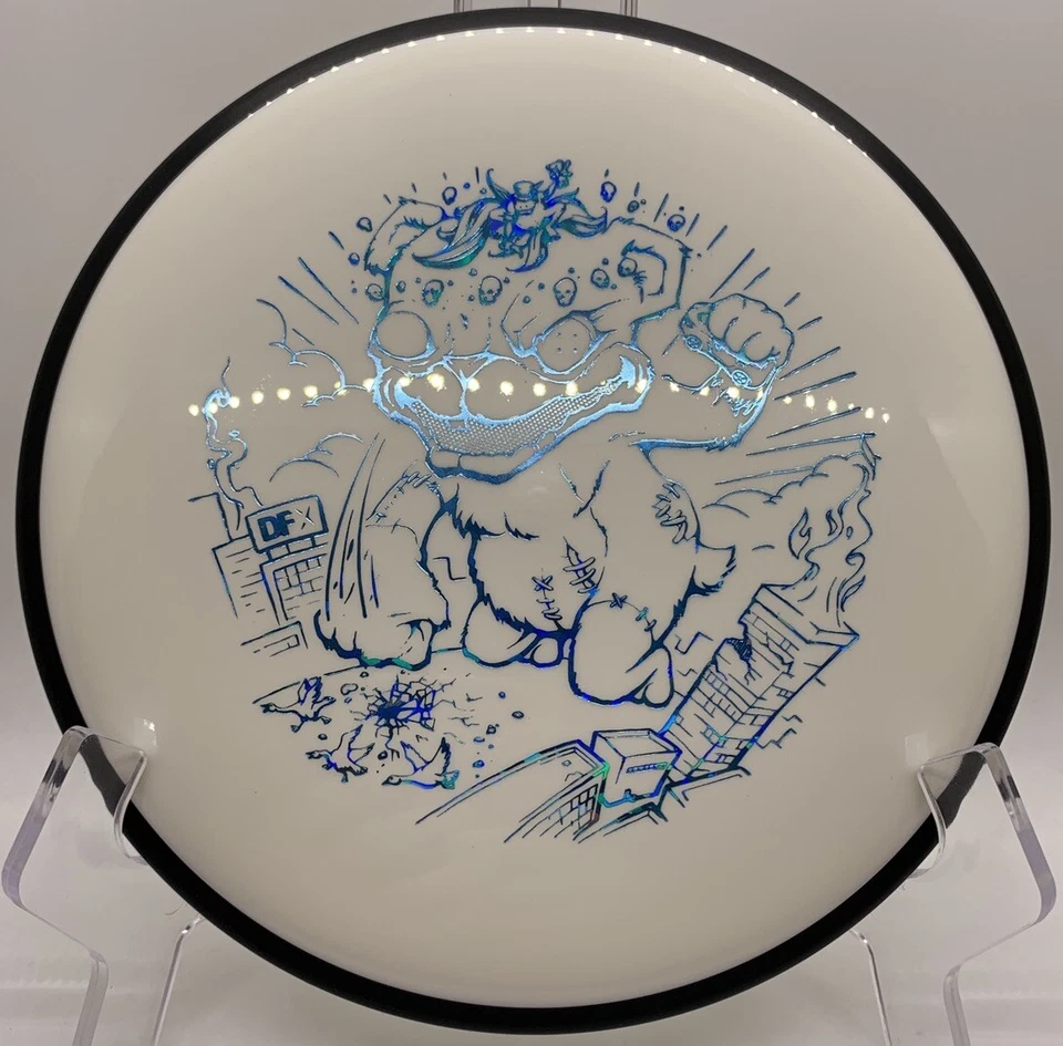 Axiom MVP Neutron Detour DFX “Rampage” MarmOSet Grateful Ted RARE Wht  Disc Golf - Image 3 of 4