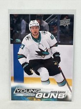 San Jose Sharks - Adam Raska - 22/23 UD Series 1 - Young Guns - #232