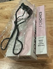 Forchics Better Than Falsies Lengthening Mascara+ Eyelash Curler Set