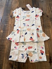 Mameluco con volantes Dot Dot Smile talla 7 niñas nuevo