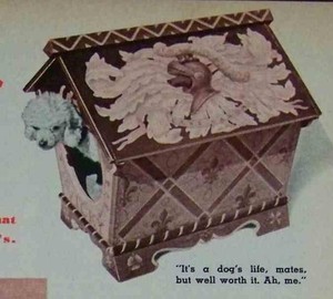 Pooch PALACE Small Dog House 1948 HowTo Build PLANS