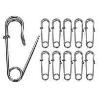 20Stk Sicherheitsnadeln 27Mm FüR Kleidung Gunmetal