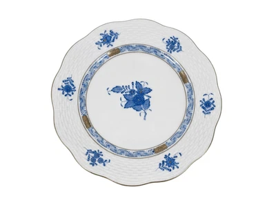 Herend Chinese Bouquet Blue Round 517 Dessert Plate 19 cm 7,5 in - Image 1 of 4