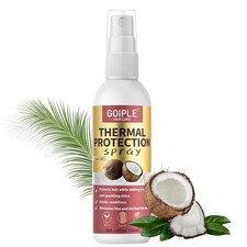 Heat Protectant Spray for Hair - Coconut- Thermal Protector Spray - Paraben Dy