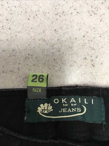 jeans rock revival nero donna Hai Kai skinny taglia 26 OKILI USATO IN OTTIME CONDIZIONI - Foto 11 di 17