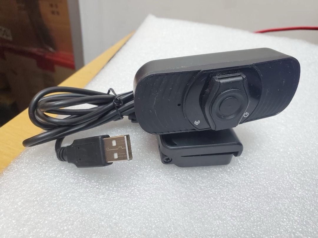 webcam full hd visioconférence – design et finitions