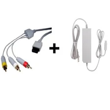Wii AV Cable And Wii Power Supply Brand New 7Z