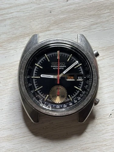 RUNNING FOR REPAIR Vintage Seiko Chronograph 6139-6012 "Bruce Lee" - Cal. 6139B