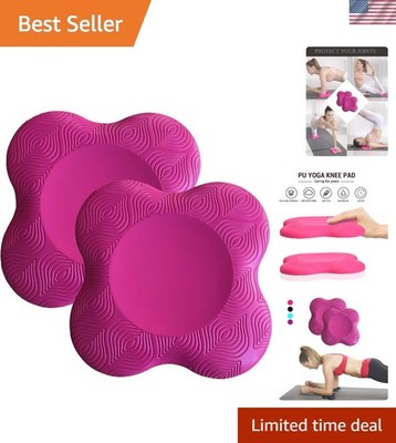 Luxury Yoga Knee Pad Cushion - Extra Thick Foam for Joint Protection & Comfort