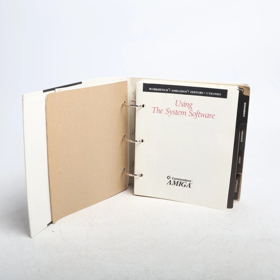 RARE Commodore Amiga Using The System Software Manual + Version 2.04 Disks - Image 4 of 4
