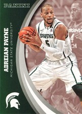 Adreian Payne 2016 Panini Michigan State Spartans #38 Michigan State Spartans