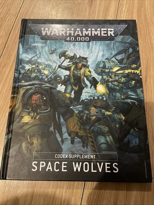 Warhammer 40000 Codex Ergänzung Space Wolves Hardcover Games Workshop
