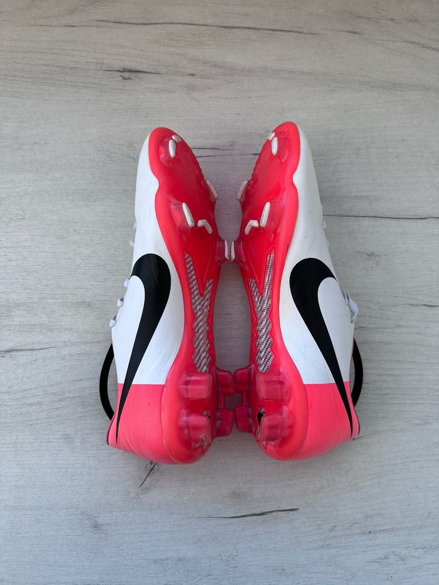 Nike Mercurial Miracle White Orange Football Soccer Cleats