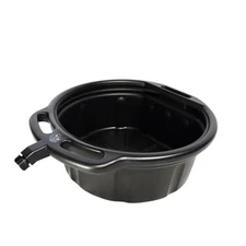 HKTE 16L (4.2 Gallon) HDPE Oil Drain Pan, Large Capacity,High-Density 