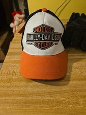 Harley Davidson Motorcycle Bar  Sheild Boys Youth Hat Embroidered 2t-4t NWT