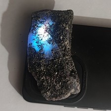 Natural 355 Ct Certified African Uncut Blue Sapphire Rough Gemstone For Sale