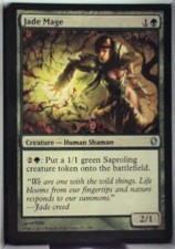 Jade Mage - Commander 2013: #151, Magic: The Gathering Lp C287