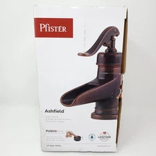 Pfister LG42-YP0U Ashfield 4 in. Centerset Bathroom Faucet in Rustic Bronze