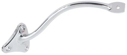 1955-59 Chevy GMC Pickup Truck; Outer Door Mirror Arm; Chrome; LH Driver Side