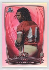 2014 Bowman Chrome Refractor Trey Millard #121 0f8