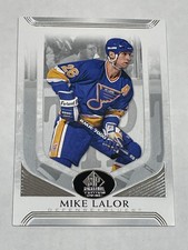 2020-21 SP Signature Edition Legends Hockey #256 - Mike Lalor - St. Louis Blues
