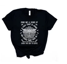 NEW Women's OUTLANDER Shirt OUTLANDER T-Shirt TYPICALLY FITS ONE SIZE SMALLER