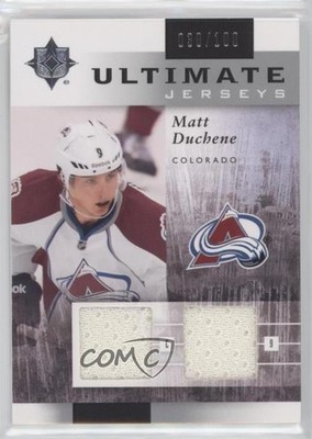 2011-12 Upper Deck Ultimate Collection Jerseys 30/100 Matt Duchene #UJ-MD x6g