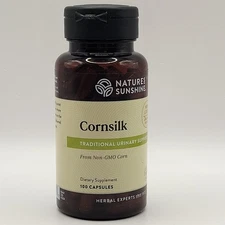 Nature's Sunshine CORNSILK  100 Capsules Traditional Urinary Support  Non GMO
