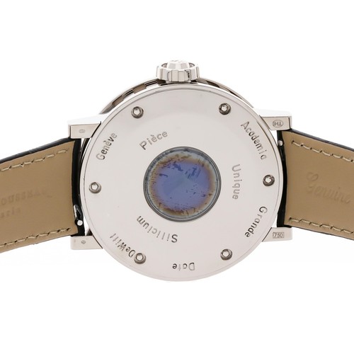 DeWitt Academia Grande Date Day White Gold Auto 43mm Watch AC.1601.48.M623 - Picture 5 of 6
