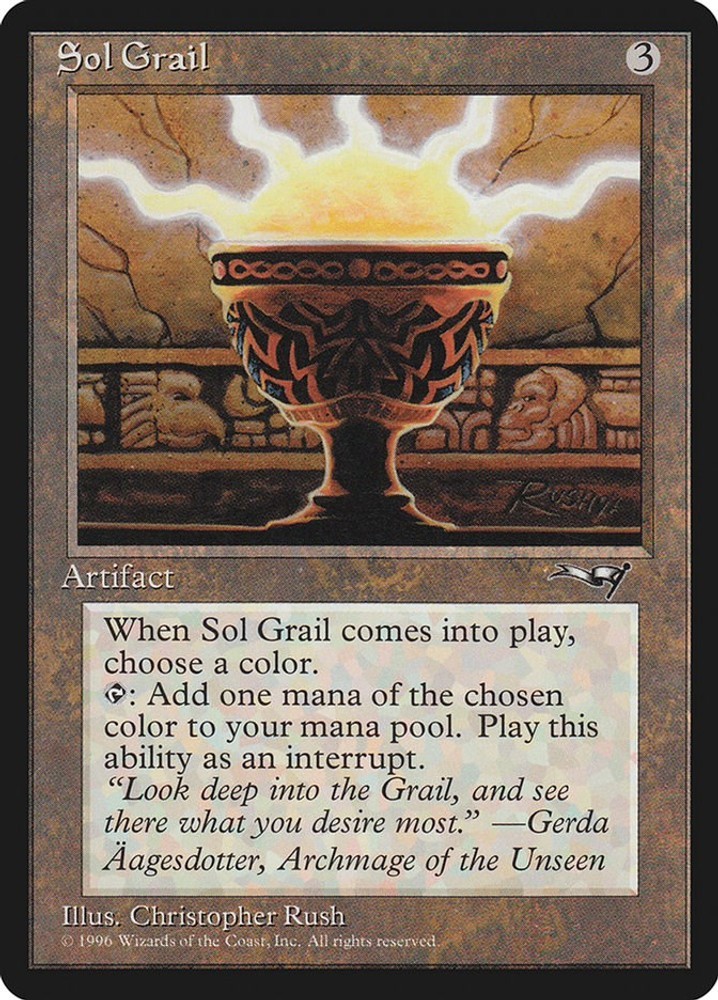 Sol Grail - 130 - NM - Alliances