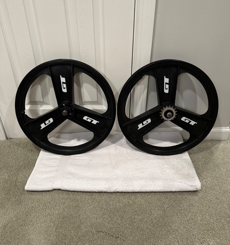 GT Mag Wheels Fan 3 Spoke Dyno Mid Old School 1990s 20” BMX Compe Performer Air