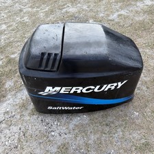 Mercury Saltwater V6 150 HP Outboard 2 Stroke Engine   Cowling