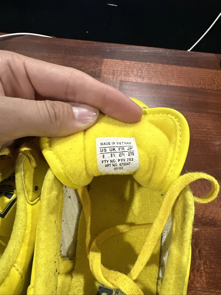 Adidas Originals Sneaker Gelb/Grün Vintage Retro Größe 43 1/3 (US 9)  |  Special - Bild 2 von 4