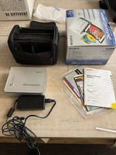 Sony PictureStation DPP-FP30 Digital Photo Printer Bundle w/ Box Manual Bag
